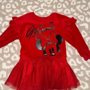 Disney Baby Red Apparel dress 24 months
